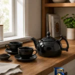 نمای کناری قوری شقایق کد 11153xc با گنجایش 600 میلی لیتر پروفایل و ساختار