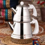نمای کناری ست کتری و قوری ریور مدل هرمی TP۲۱۷۳ گنجایش ۳ لیتر گنجایش ۱ لیتر اصل پروفایل و ساختار