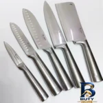 نمای کناری سرویس چاقو ۸ پارچه یونی هوم کد BDL۳۲۸۰ اصل پروفایل و ساختار