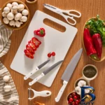 نمای کناری سرویس چاقو ۵ پارچه کاراجا مدل SHARP پروفایل و ساختار