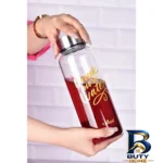نمای کناری بطری یونیک طرح drink move مدل 3052 پروفایل و ساختار