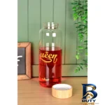 نمای کناری بطری آب یونیک طرح queen کد 3058 با گنجایش 1.03 لیتر پروفایل و ساختار