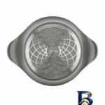 نمای کناری قابلمه گرانیتی دیاکو با طراحی مناسب گرما پروفایل و ساختار