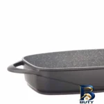 نمای کناری تابه گرانیت عروس مدل ویکتوریا با روکش مقاوم پروفایل و ساختار