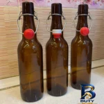 نمای کناری بطری کد A۳۳ مجموعه ۳ عددی اصل پروفایل و ساختار