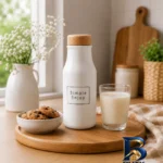 نمای کناری بطری شیر مدل Simple Enjoy با ظرفیت 0.5 لیتر پروفایل و ساختار