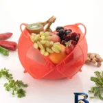 نمای کناری سبد میوه کد HK-۱۵۳ اصل پروفایل و ساختار