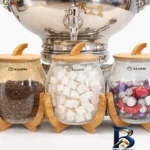 نمای کناری جا ادویه کارین مدل هلما با طراحی زیبا پروفایل و ساختار
