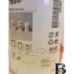 نمای کناری بانکه ایکیا مدل Tripp 80188927 بسته ۳ عددی پروفایل و ساختار