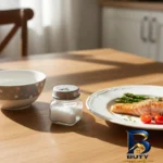 نمای کناری جای ادویه ۱۲ پارچه نیلوفر مدل نارنج بهار پروفایل و ساختار
