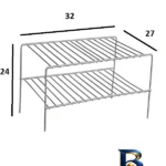 نمای کناری نظم دهنده کابینت مدل R۱۰۰۶ اصل پروفایل و ساختار