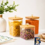 نمای کناری بانکه هوم کت مدل راشین مجموعه ۷ عددی پروفایل و ساختار