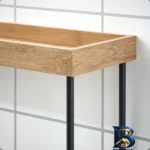 نمای کناری ارگانایزر آشپزخانه ایکیا مدل nålblecka با طراحی زیبا پروفایل و ساختار