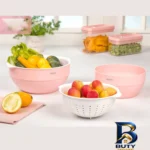 نمای کناری کاسه و آبکش آبگیر ۶ پارچه لیمون کد 206635 پروفایل و ساختار