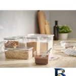 نمای کناری ظرف نگهدارنده ایکیا کد 70599316 بسته ۶ عددی پروفایل و ساختار