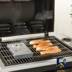 نمای کناری ظرف دوددهی ایکیا مدل GRILLTIDER با کیفیت پروفایل و ساختار