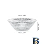 نمای کناری کاسه ناخن مدل Ethno Crystal با کد 7776 پروفایل و ساختار