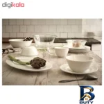 نمای کناری کاسه شیشه ای ایکیا مدل VARDAGEN پروفایل و ساختار