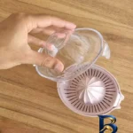 نمای کناری آبمیوه گیری دستی لیمون مدل پارچ کد HS۷۴۲۳ اصل پروفایل و ساختار