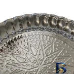 نمای کناری سینی دایره ای مدل زمرد کد 20 پروفایل و ساختار