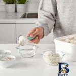 نمای کناری قالب شیرینی ایکیا مدل 855 مجموعه ۲ عددی پروفایل و ساختار