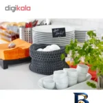 نمای کناری ظرف نگهدارنده تخم مرغ ایکیا مدل 365 بسته ۲ عددی پروفایل و ساختار