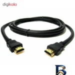 نمای جلو کابل HDMI بافو مدل A۲ طول ۵ متری اصل طراحی و جزئیات کلیدی