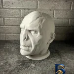 نمای جلو پایه نگهدارنده هدفون مدل Lord Voldemort طراحی و جزئیات کلیدی