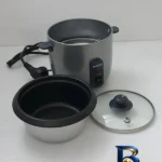 نمای جلو پلوپز ۱ نفره بیمر مدل BM-RC۳۰ اصل برچسب کیسه و وزن