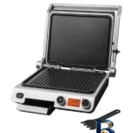 نمای جلو گریل برقی سنکور مدل SBG 6650BK طراحی و جزئیات کلیدی