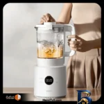 نمای جلو مخلوط کن ۱.۷۵ لیتری شیائومی مدل Pro MJPBJ۰۱DEMGB اصل درجه و بسته بندی زعفران