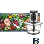 نمای جلو خردکن ۲۰۰۰ میلی لیتر کوخ مدل KC-۲۰۴۸ اصل طراحی و جزئیات کلیدی