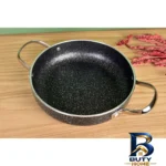 نمای جلو تابه گرانیتی کرکماز مدل Galaxy با روکش باکیفیت طراحی و جزئیات کلیدی