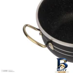 نمای جلو سرویس قابلمه 6 پارچه مدل 077 با طراحی مناسب طراحی و جزئیات کلیدی