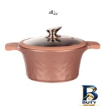 نمای جلو سرویس پخت و پز 9 پارچه جی فی نی مدل 09 طراحی و جزئیات کلیدی