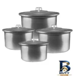 نمای جلو سرویس قابلمه 8 پارچه با کد 1920281820 طراحی و جزئیات کلیدی