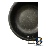 نمای جلو سرویس تابه گرانیتی ۳ پارچه مدل L-۲ اصل طراحی و جزئیات کلیدی