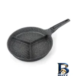 نمای جلو سرویس قابلمه و تابه گرانیتی ۲۰ پارچه ویلیامز مدل NZ۶۹۶۴ اصل طراحی و جزئیات کلیدی
