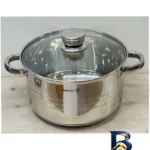 نمای جلو سرویس پخت و پز ۱۲ پارچه کرکماز مدل STEEL_A۸۷۸ اصل طراحی و جزئیات کلیدی