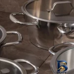 نمای جلو سرویس قابلمه 8 پارچه مادام کوکو مدل Nova طراحی و جزئیات کلیدی