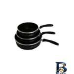 نمای کناری سرویس تابه 3 پارچه مدل آریا با کیفیت پروفایل و ساختار