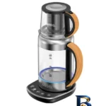 نمای جلو چای ساز روی هم میگل مدل GTS 230 طراحی و جزئیات کلیدی