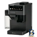 نمای جلو اسپرسو ساز خانگی ۱.۶ لیتری مباشی مدل ME-CEM۴۰۳، نیمه اتوماتیک با مصرف پودر قهوه و دانه قهوه، مناسب تهیه اسپرسو، کافه