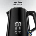 نمای جلو چای ساز فلر مدل TSS 550 کنار هم چیدمان صفحه و نشانگرها