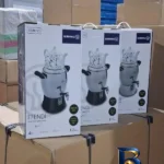 نمای جلو ست سماور برقی ۱۵۰۰وات کرکماز مدل A۲۲۱ ۴ لیتر اصل طراحی و جزئیات کلیدی