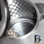 نمای جلو کتری برقی نیکای مدل NK 592 استیل طراحی و جزئیات کلیدی