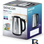 نمای جلو کتری برقی سنکور مدل SWK 1720 BK با گنجایش 1.7 لیتر طراحی و جزئیات کلیدی