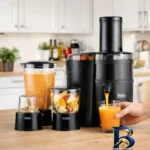 نمای جلو آبمیوه گیری چند کاره فکر مدل 633B طراحی و جزئیات کلیدی