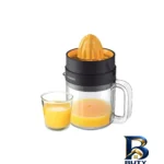 نمای جلو آبمیوه گیری پرودو مدل PD-LFST۱۲۳-BK اصل طراحی و جزئیات کلیدی