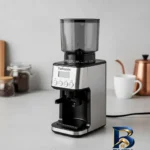 نمای جلو آسیاب قهوه تلیونیکس مدل TCG 4150 با طراحی مدرن طراحی و جزئیات کلیدی